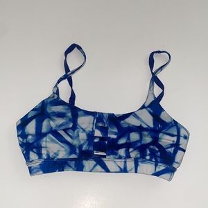 Forever 21 blue Tie-dye workout outfit set!!